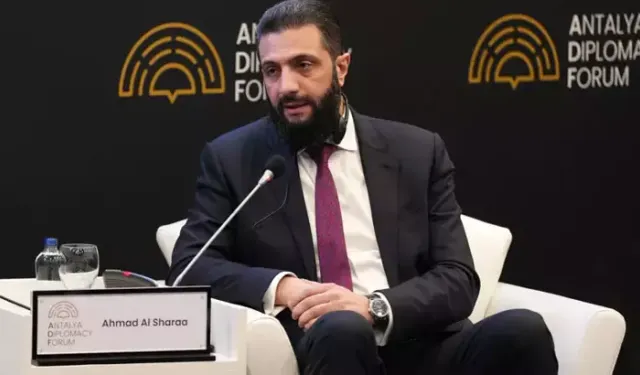 Ahmed Şara: Suriye'nin kuzeyi yabancı askerlerden boşalmış durumda