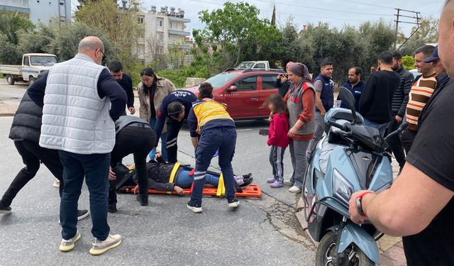 Annesini yaralayan sürücüyü babasına şikayet etti