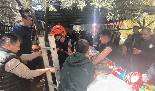 Foseptik çukuruna düşen 10 yaşındaki çocuk operasyonla kurtarıldı