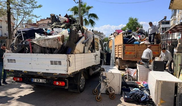 Kepez’de evden çıkanlar şok etti