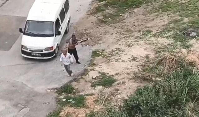 Mersin'de taşlı kavga yerini silahlara bıraktı