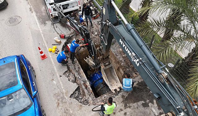 35 yıllık ömrü tamamlanan vana değiştirildi