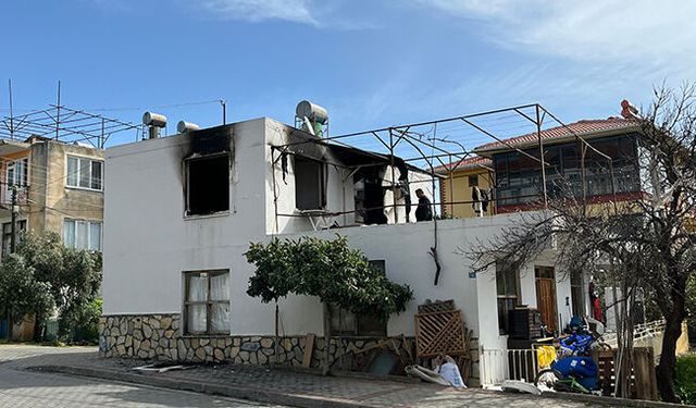 Gazipaşa'da 2 çocuk yangın dumanından etkilendi