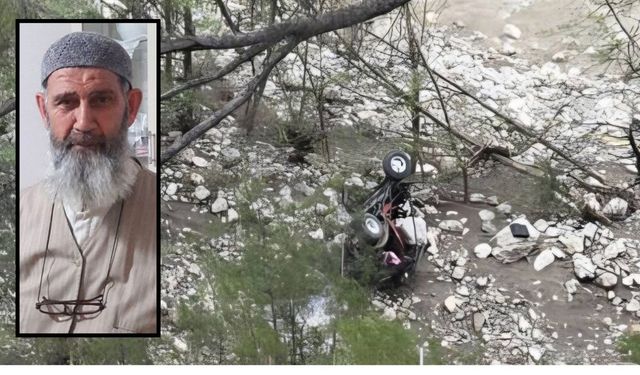 Serik'te ATV dereye uçtu, yaşlı adam hayatını kaybetti