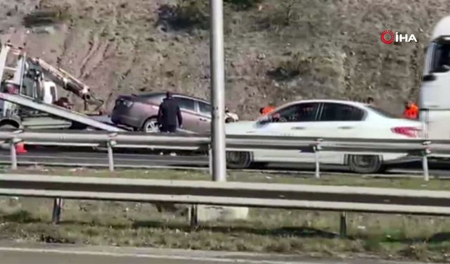Ankara Kuzey Çevre Yolu'nda feci kaza! Ölenler var