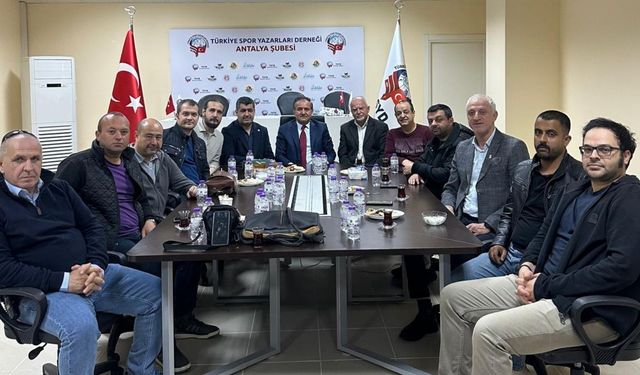 TSYD Antalya’da hareketli gün: Kemal Çağlayan üyelerle toplantıda buluştu