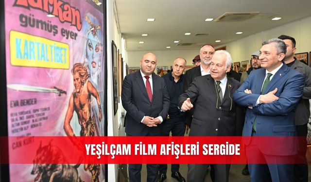 Yeşilçam Film Afişleri sergide