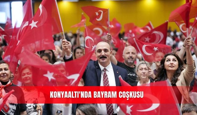 Konyaaltı'nda bayram coşkusu
