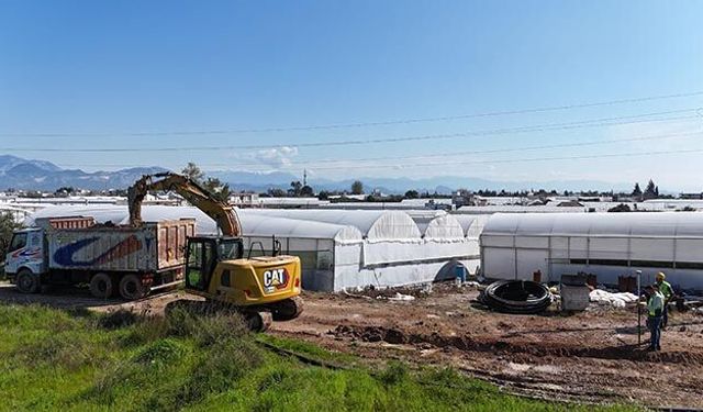 Serik'te içme suyu altyapısı güçleniyor