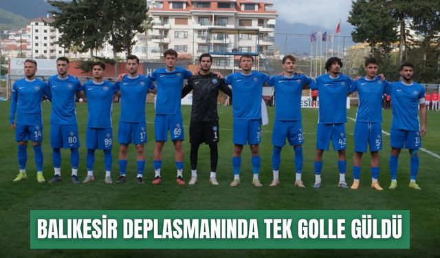 Alanya 1221, Balıkesir deplasmanında tek golle güldü