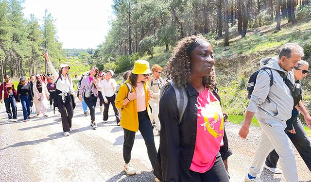 Turizm Haftası yürüyüşü