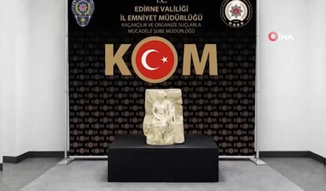 Roma dönemine ait 2 bin yıllık heykel ele geçirildi