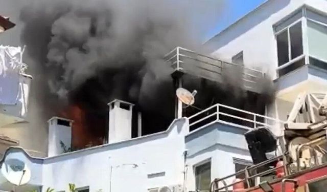 Balkonda mangal keyfi faciaya dönüştü!