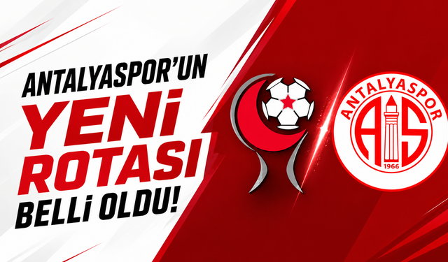 Antalyaspor’un yeni rotası belli oldu! İşte 1. Lig’de rakipler ve deplasmanlar…