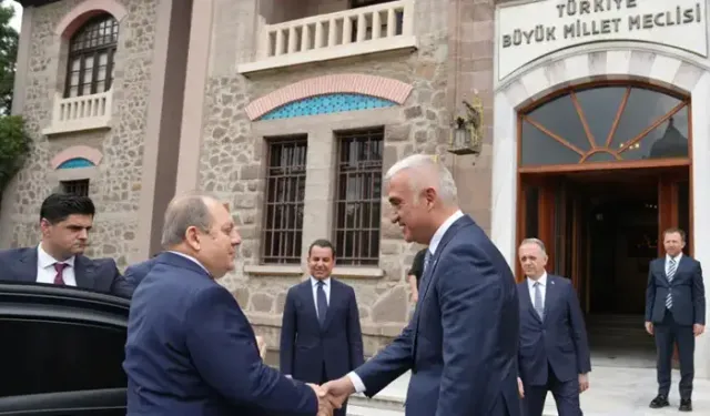 Bakan Ersoy, Yargıtay Başkanı Kerkez'i Cumhuriyet Müzesi'nde ağırladı