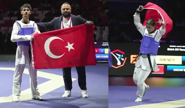 Para tekvando Avrupa Şampiyonası’nda 2 altın, 1 gümüş ve 1 bronz madalya