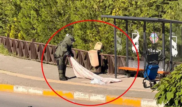 Patlatılan poşetten çıkan şaşırttı