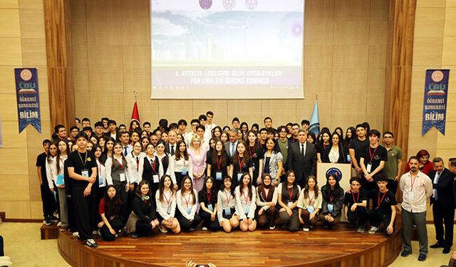 Fen Liseleri 5'inci kez Akdeniz Üniversitesi’nde toplandı