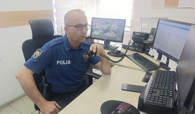 Polis memurundan telsizde arkadaşlarına duygusal veda