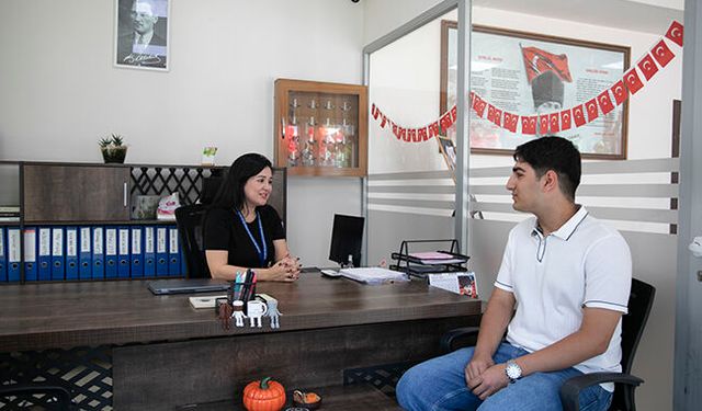 Mersin'de sınavlara destek