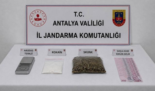 Döşemealtı'nda uyuşturucu operasyonu