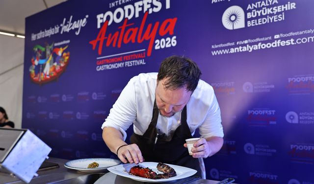 Foodfest Antalya ikinci gününde yoğun ilgi gördü