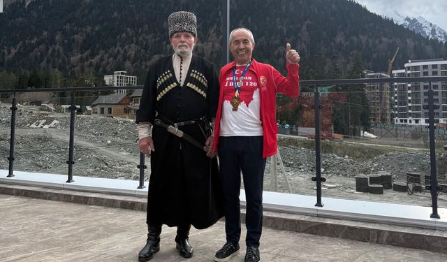 ‘Demir adam’ Kazan Maratonu’na damga vurdu