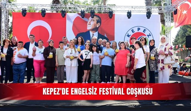 Kepez'de Engelsiz Festival coşkusu