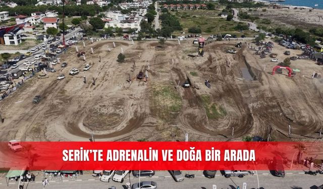 Serik’te adrenalin ve doğa bir arada