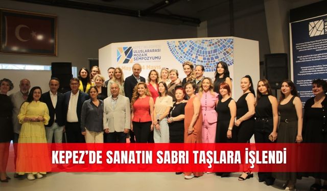 Kepez’de sanatın sabrı taşlara işlendi