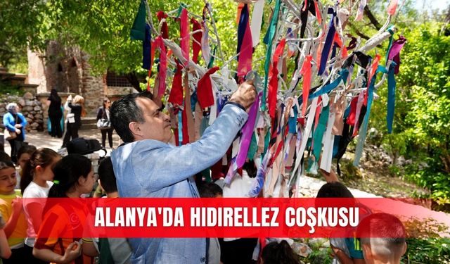 Alanya'da Hıdırellez coşkusu