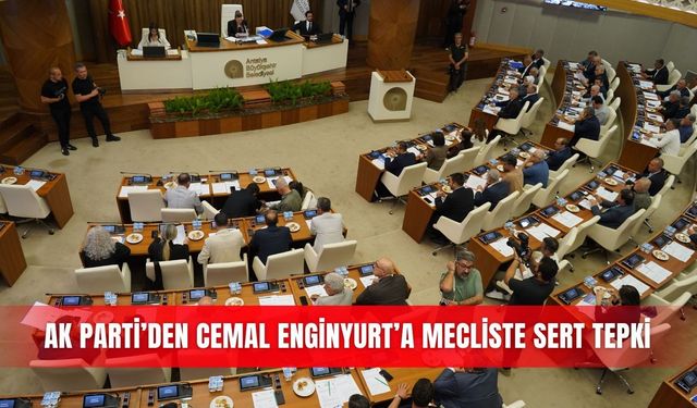 AK Parti’den Cemal Enginyurt’a mecliste sert tepki