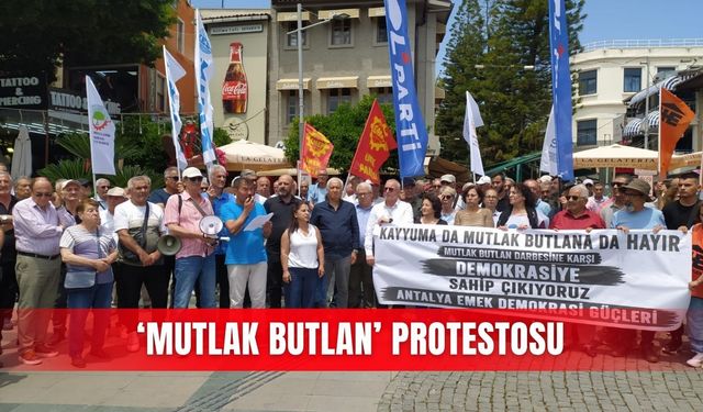 ‘Mutlak butlan’ protestosu