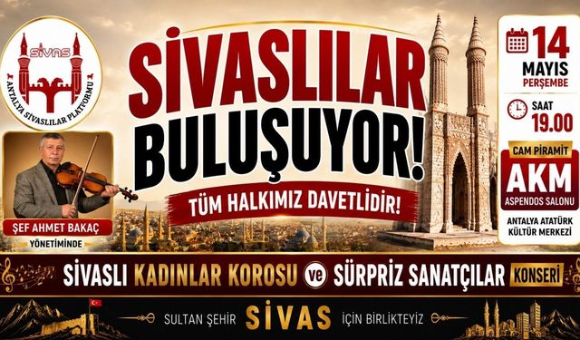 Antalya’da Sivas rüzgarı esecek