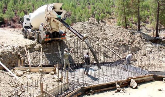 ANTALYA-KAŞ-SARIBELEN MAHALLE YOLU VE YUVACIK MAHALLE YOLU MENFEZ(KÖPRÜ) İNŞAATI