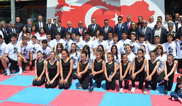 Serik'te 19 Mayıs coşkusu