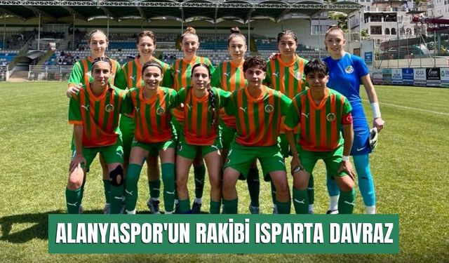 Alanyaspor'un rakibi Isparta Davraz