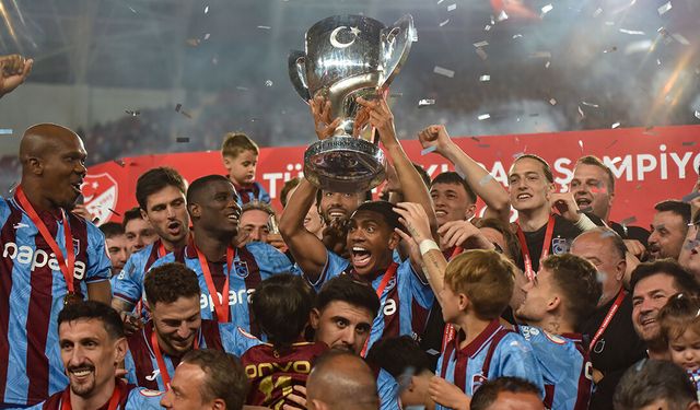 64’üncü Ziraat Türkiye Kupası'nın sahibi: Trabzonspor