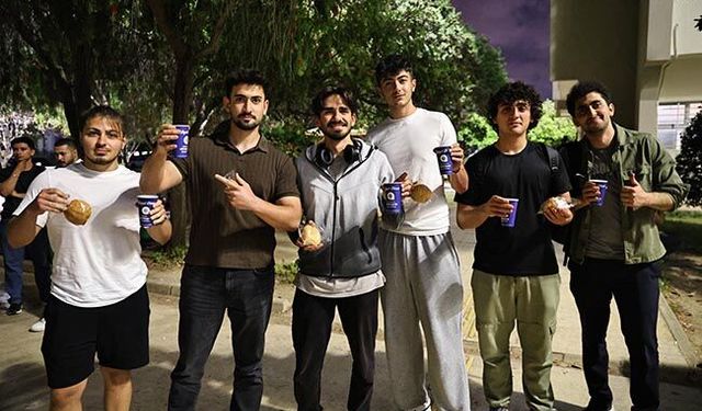 Öğrencilere final sınavları boyunca çorba ikramı