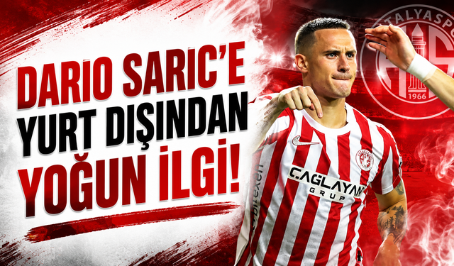 Antalyasporlu Dario Saric’e yurt dışından yoğun ilgi