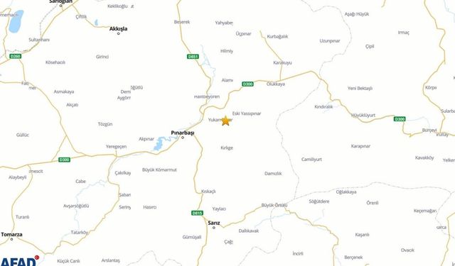 Pınarbaşı sallanmaya devam ediyor: 13 saatte 27 kez deprem oldu
