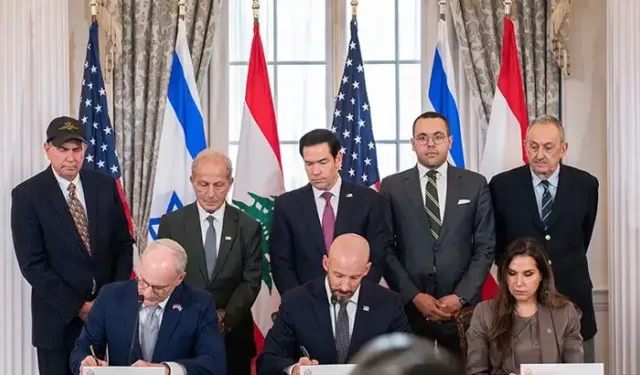İsrail ve Lübnan arasında 'kalıcı barış' için çerçeve anlaşma imzalandı