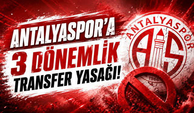 FIFA’dan Antalyaspor’a 3 dönemlik transfer yasağı!