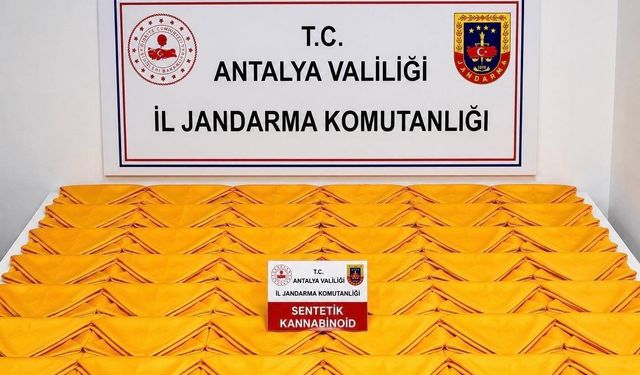 Alanya’da otel odasına uyuşturucu baskını