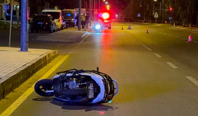 Gazipaşa'da motosiklet kazasında 1 kişi öldü, 1 kişi yaralandı