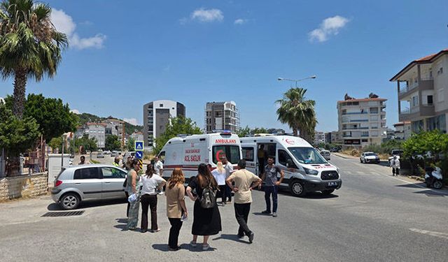 Manavgat'ta kaza: Motosiklet ile otomobil çarpıştı