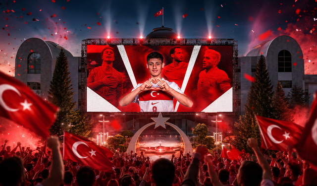 Aksu’da milli maç heyecanı dev ekranda yaşanacak