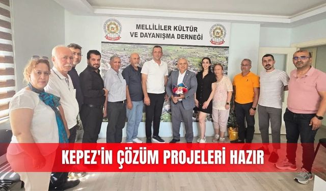 Kepez'in çözüm projeleri hazır