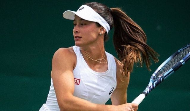 Zeynep Sönmez Wimbledon’da ikinci tura yükseldi