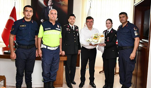 Serik'te  Jandarma Teşkilatı'nın 187'nci kuruluş yıl dönümü kutlandı